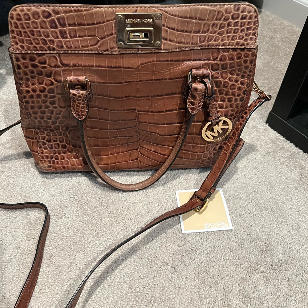 Croc Michael Kors Purse